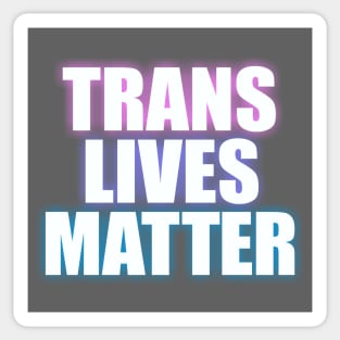 Trans Lives Matter Sticker